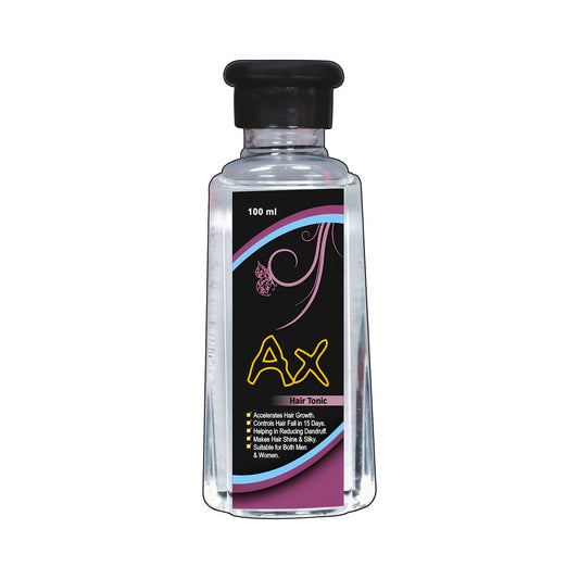 AX Hair Tonic Herbal Hair Growth & Anti Hair Fall Tonic for Men and Women