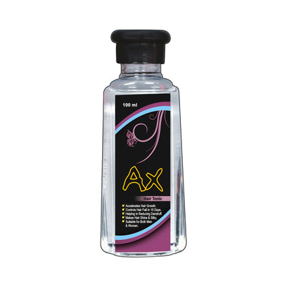 AX Hair Tonic Herbal Hair Growth & Anti Hair Fall Tonic for Men and Women