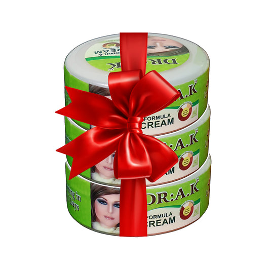 Pack of 3 - Dr AK Formula Cream - Whitening Cream - Acne Removal