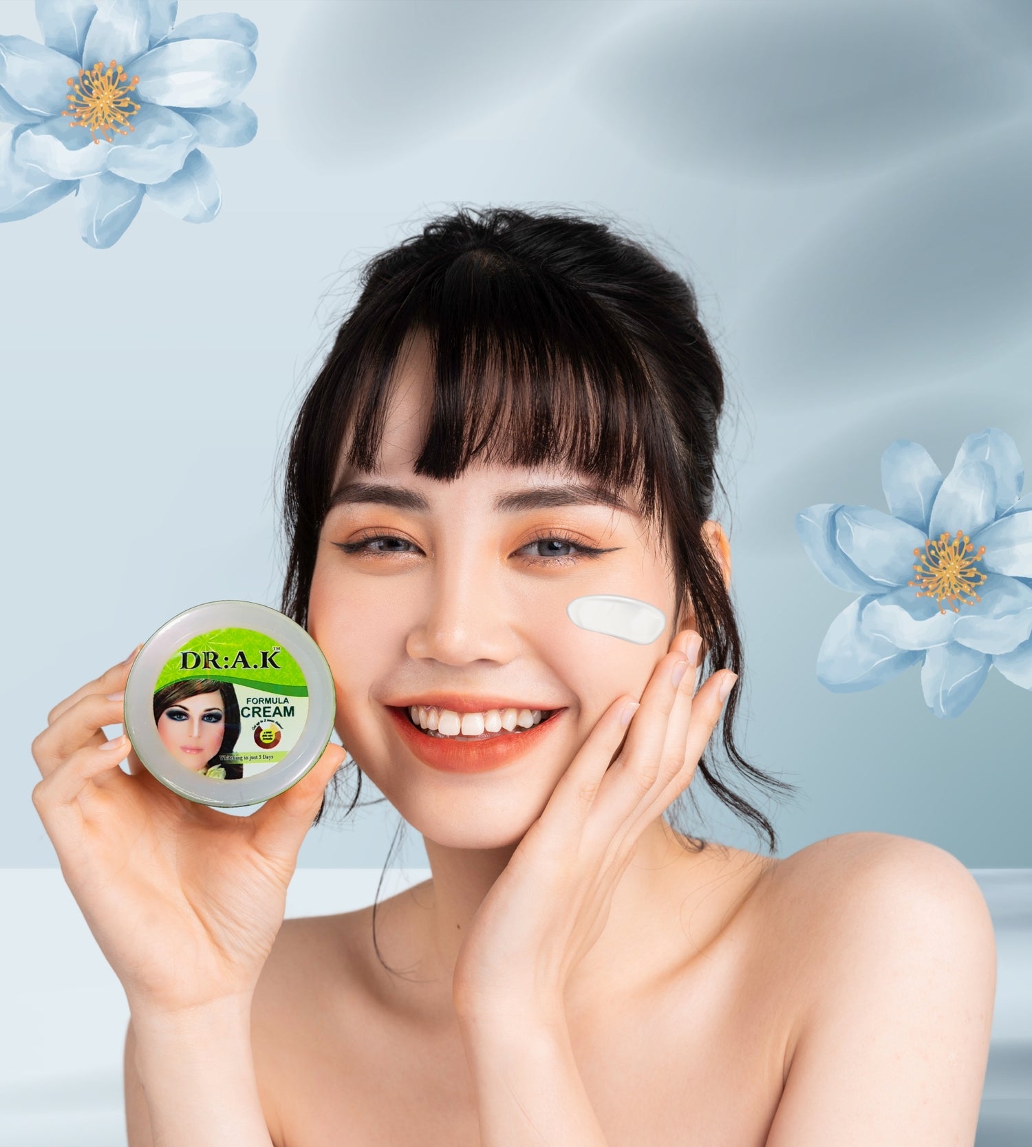 Dr AK Formula Cream – Skin Brightening Anti Acne Cream for Dark Spots, Hyperpigmentation and Fine Lines