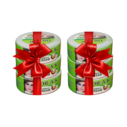 Dr AK Formula Cream 6 Piece Bundle – Skin Brightening Anti Acne Cream for Dark Spots, Hyperpigmentation and Fine Lines
