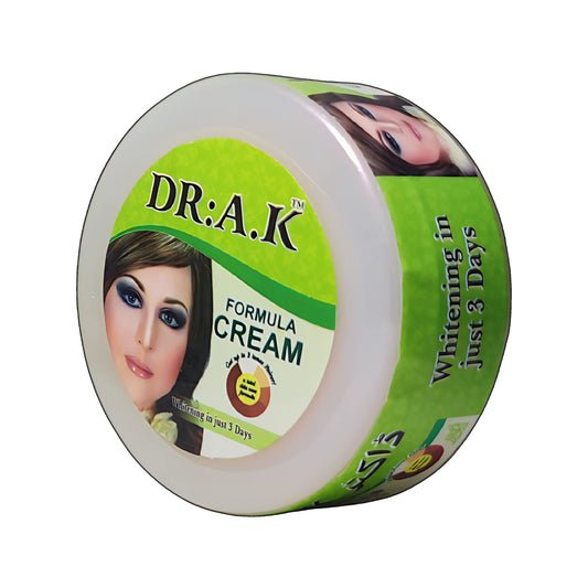 Dr AK Formula Cream – Skin Brightening Anti Acne Cream for Dark Spots, Hyperpigmentation and Fine Lines